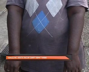 Tanggung derita racun sawit demi 7 anak