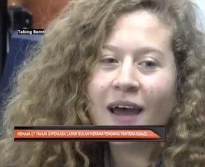 Remaja 17 tahun dipenjara lapan bulan kerana tendang tentera Israel