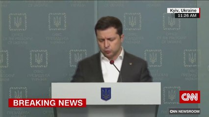 Ukraine's president speaks out amid Russian invasion
