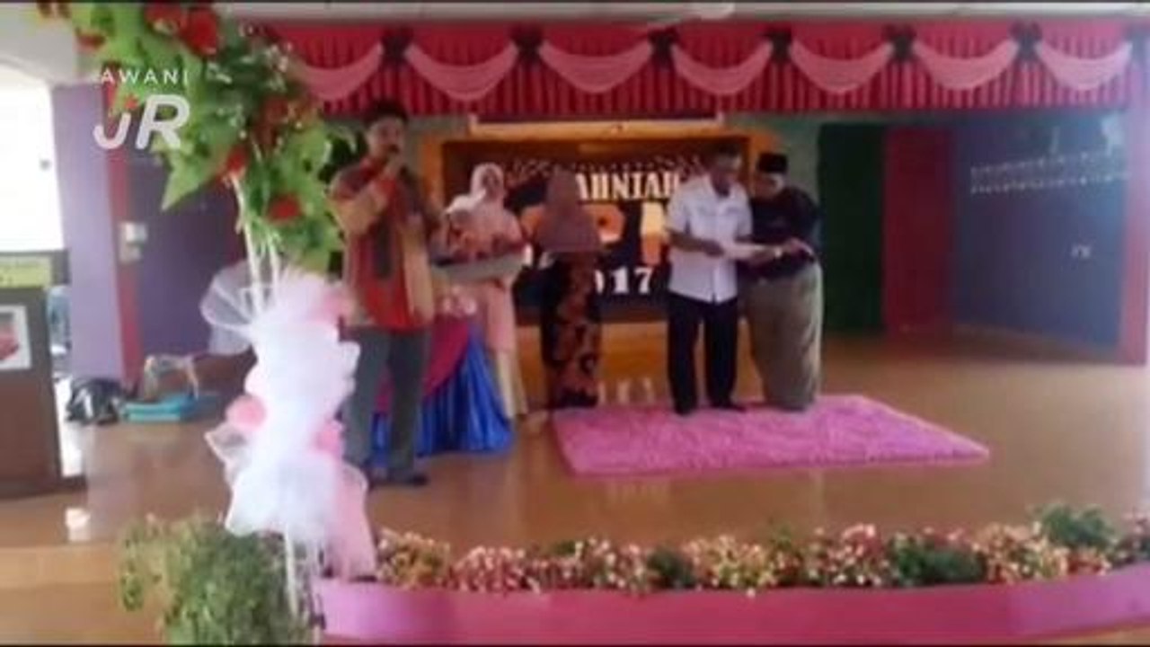 #AWANIJr: Keceriaan Majlis Pengumuman Keputusan SPM 2017 SMK Balai Besar