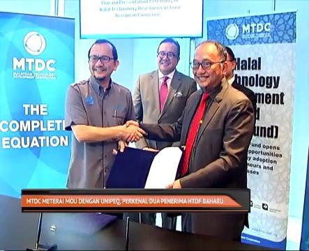 MTDC meterai MOU dengan UNIPEQ perkenal dua HTDF baharu
