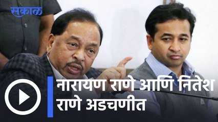 Narayan Rane l  दिशा सालियन मृत्यू प्रकरण, नारायण राणे आणि नितेश राणे अडचणीत l Nitesh Rane l Sakal