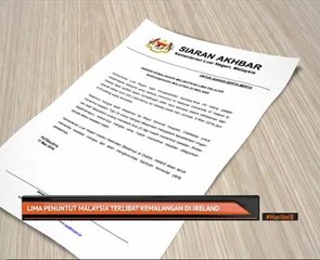 Lima penuntut Malaysia terlibat kemalangan di Ireland