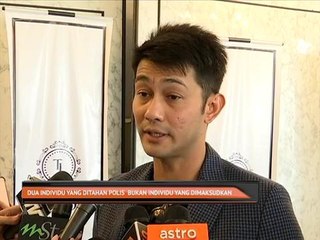 Dua individu yang ditahan polis bukan individu yang dimaksudkan