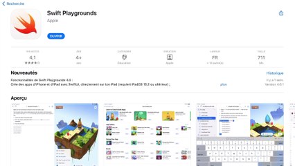 SWIFT PLAYGROUNDS