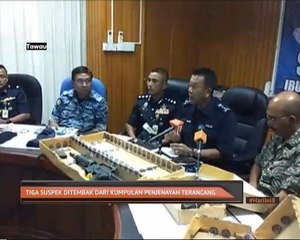 Tiga suspek ditembak dari kumpulan penjenayah terancang