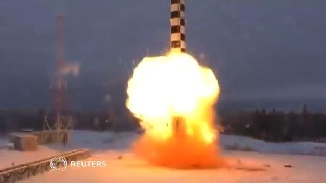 Putin, before election, unveils new nuclear weapons to counter West