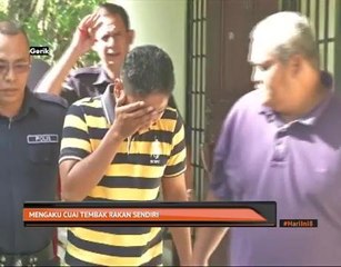 Mengaku cuai tembak rakan sendiri