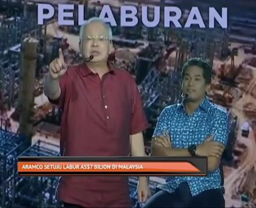 Aramco setuju labur AS$7 bilion di Malaysia