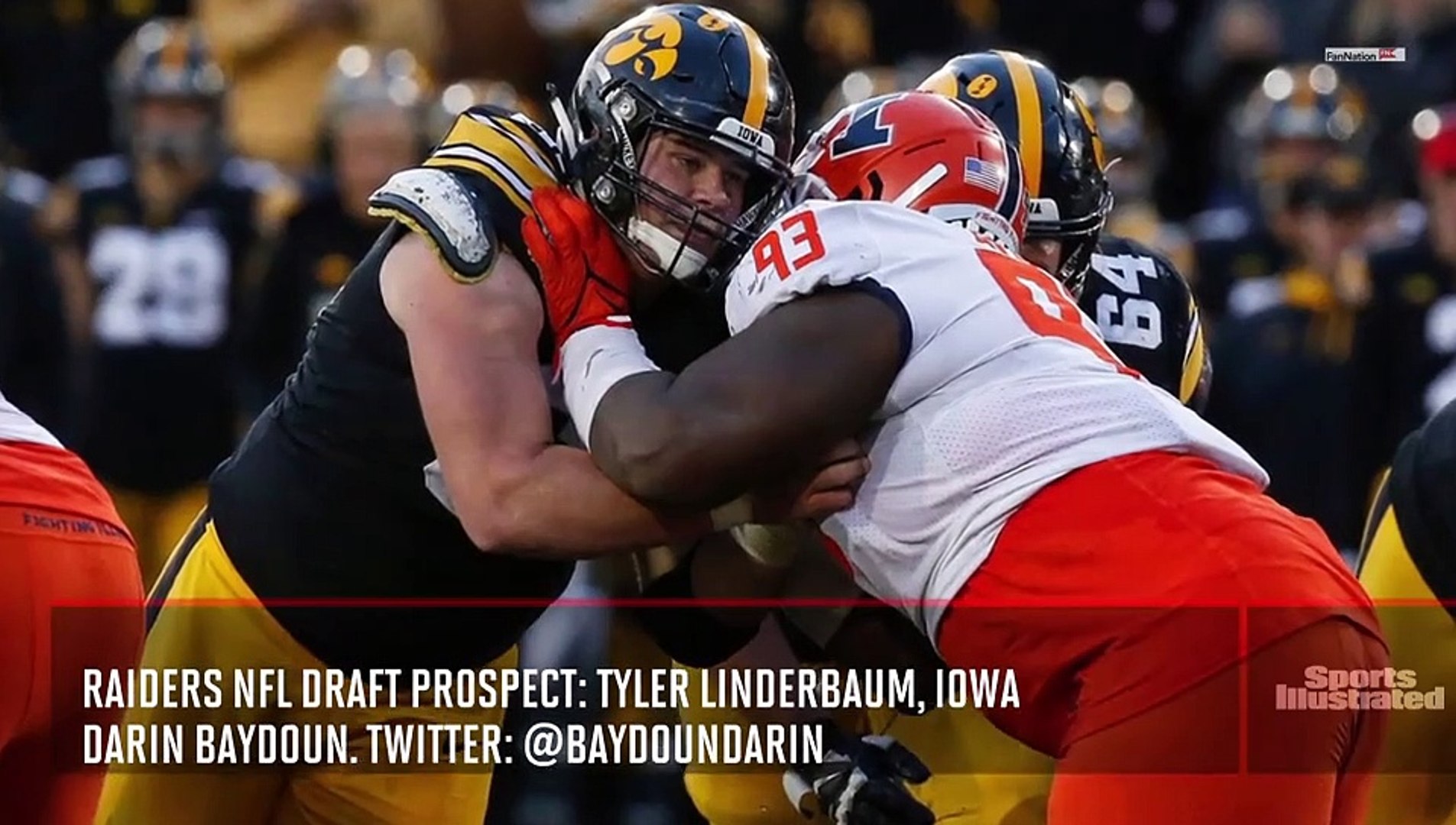Raiders NFL Draft Prospect: Tyler Linderbaum, Iowa - video Dailymotion