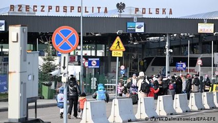 People fleeing war in Ukraine seek refuge in Poland