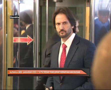 Slovakia beri ganjaran AS$1.2 juta dedah maklumat kematian Jan Kuciak