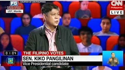 Télécharger la video: Pangilinan highlights his agriculture advocacy at CNN PH vice presidential debate