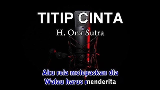 Titip Cinta | Rhoma Irama | Karaoke Tanpa Vokal