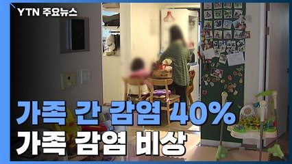 재택치료자 이번 주 100만 명...'가족 간 감염' 비상 / YTN