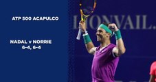 Nadal a dominé Norrie pour soulever le trophée à Acapulco