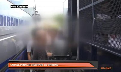 Sarang penagih digempur, 82 ditahan