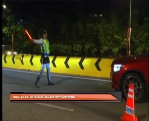 Dua lelaki ditahan dalam Ops Samseng