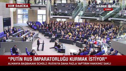 Almanya Başbakanı Scholz: Putin Rus İmparatorluğu kurmak istiyor