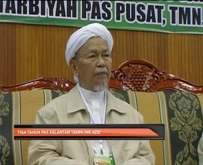 Tiga tahun PAS Kelantan tanpa Nik Aziz