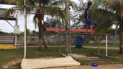 #AWANIJr: Sukan Palang Besi