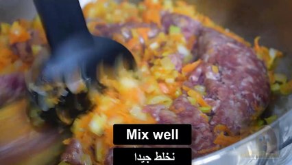 Spring roll with special filling in an easy way سبرينج رول بحشوة خاصة بطريقة سهلة ومذاق لذيذ رائع 