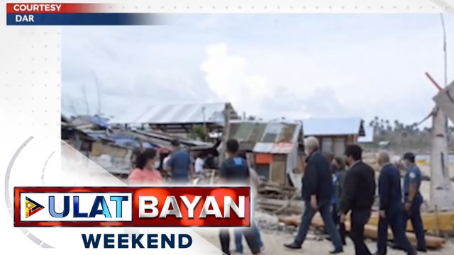 DAR, namahagi ng P500-K paunang puhunan sa mga magsasakang naapektuhan ng bagyong Odette sa Surigao