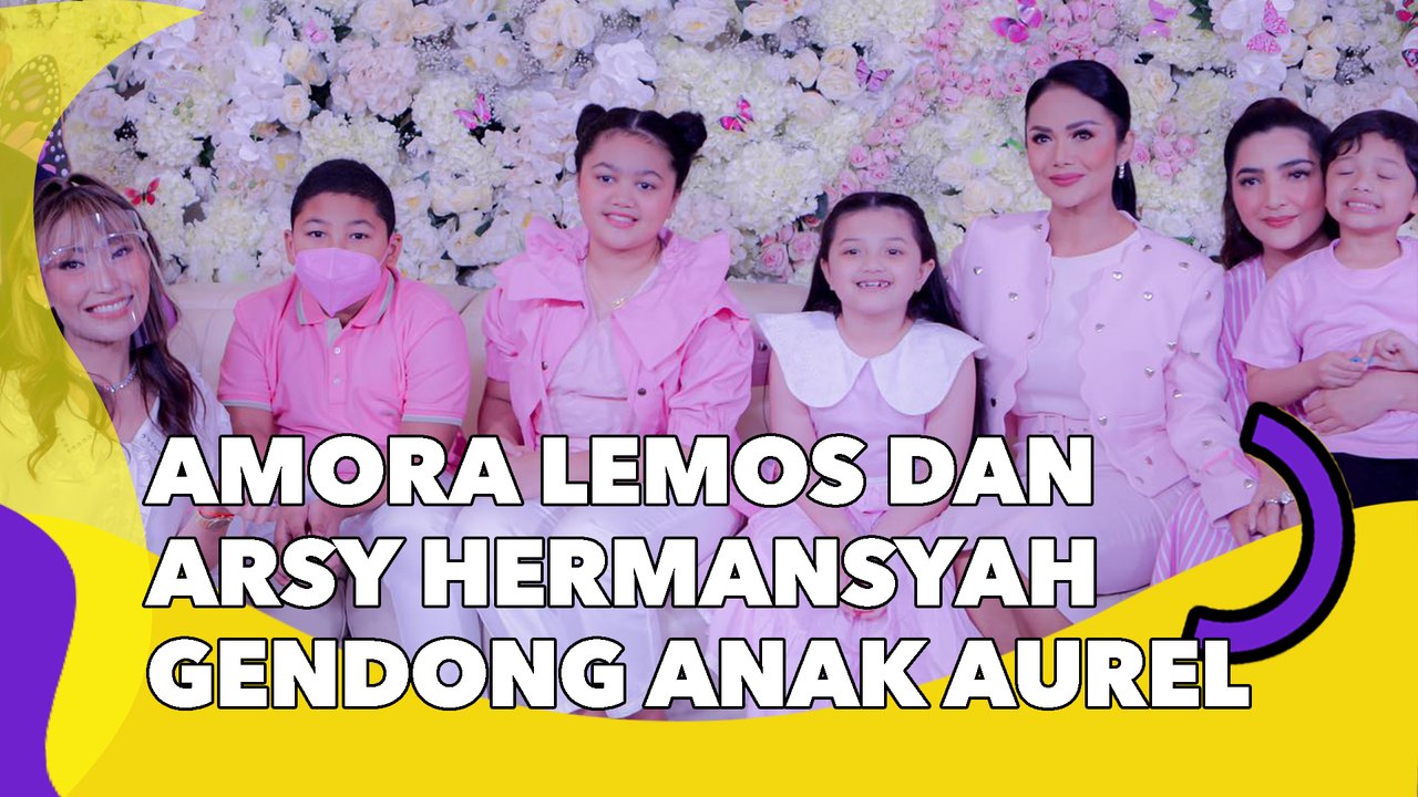 Amora Lemos dan Arsy Hermansyah Gendong Anak Aurel: Cantiknya 3 Malaikat!