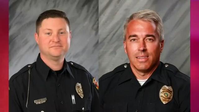 Two Ohio police officers shot dead responding to 911 call