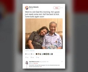 Tun Mahathir dimasukkan ke IJN