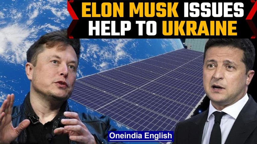 Elon Musk's Starlink activates satellite internet service in Ukraine in  response to Kyiv minister plea - Oneindia News