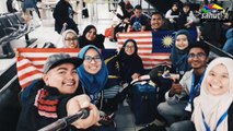 #AWANIJr: 3 Pelajar SM Sains Hulu Terengganu. Berjaya mengikuti Program Pertukaran Pelajar ke USA