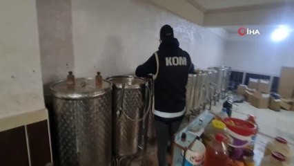 Siirt'te 4 bin litre kaçak şarap ele geçirildi