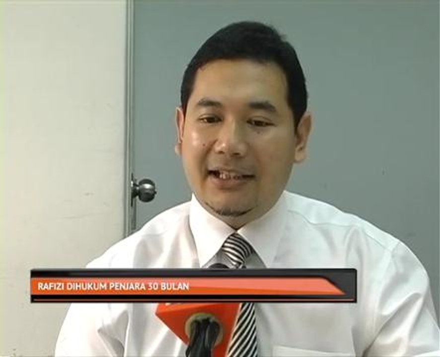 Rafizi dihukum penjara 30 bulan
