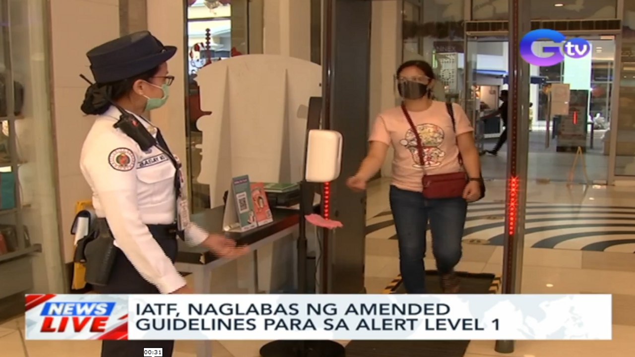 IATF, naglabas ng amended guidelines para sa alert level 1 | News Live