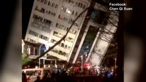 Hotel collapses in Taiwan earthquake