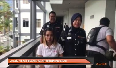 Wanita tidak mengaku salah cederakan suami
