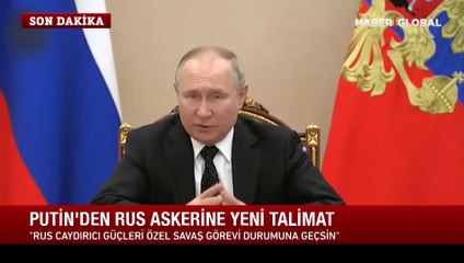 Putin'den Rus askerine yeni talimat