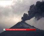 Gunung Berapi Popocatepetl mula keluarkan asap, abu tebal