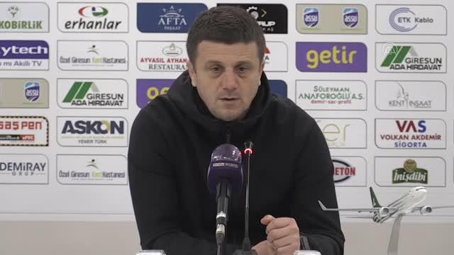 GZT Giresunspor - Göztepe maçının ardından - Hakan Keleş