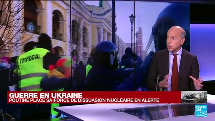 Guerre en Ukraine : Vladimir Poutine place sa force de dissuasion nucléaire en alerte