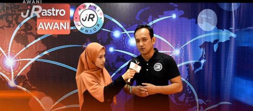 #AWANIJr: Raja Hisyam Raja Zaid bersama EDUWAVE TV