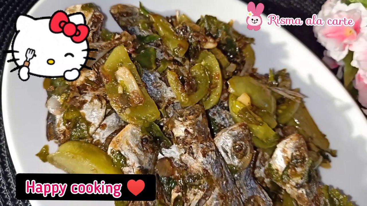 Tumis ikan selar cabe ijo Bikin Nagih || Resep ikan selar sambel hijau