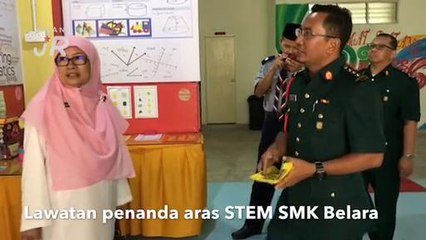 #AWANIJr: Lawatan penanda aras STEM SMK Belara