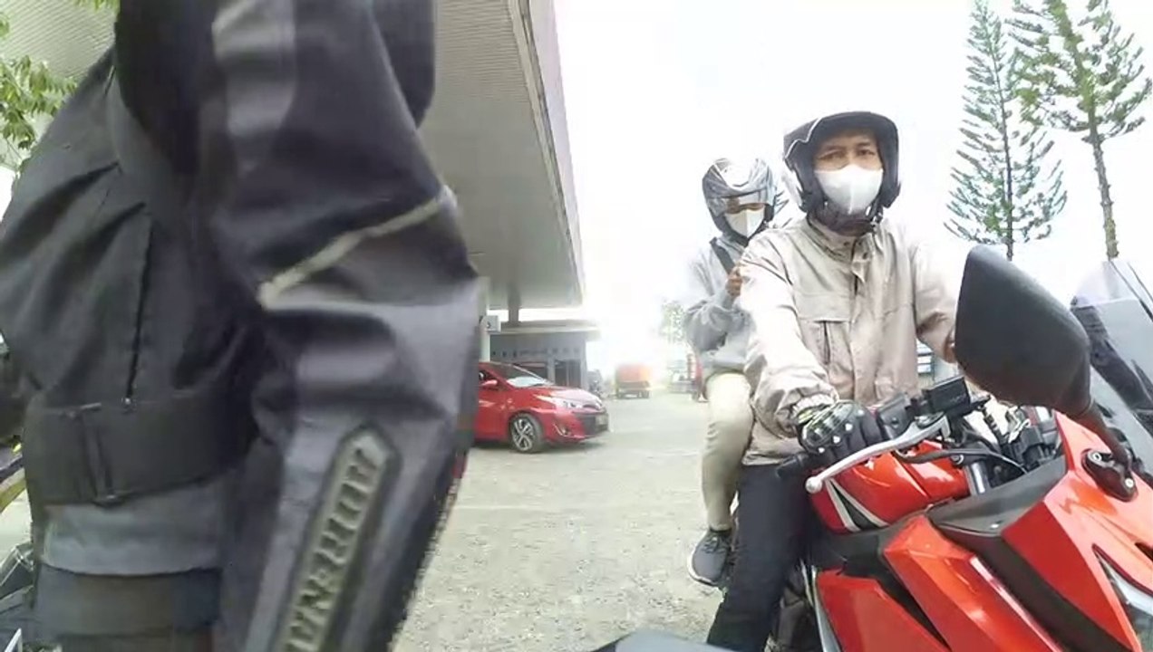 View belakang Cbr150facelift || Touring Dieng