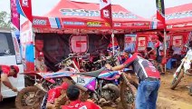 Mengintip Paddock para pembalap nasional di MTC Lampung timur