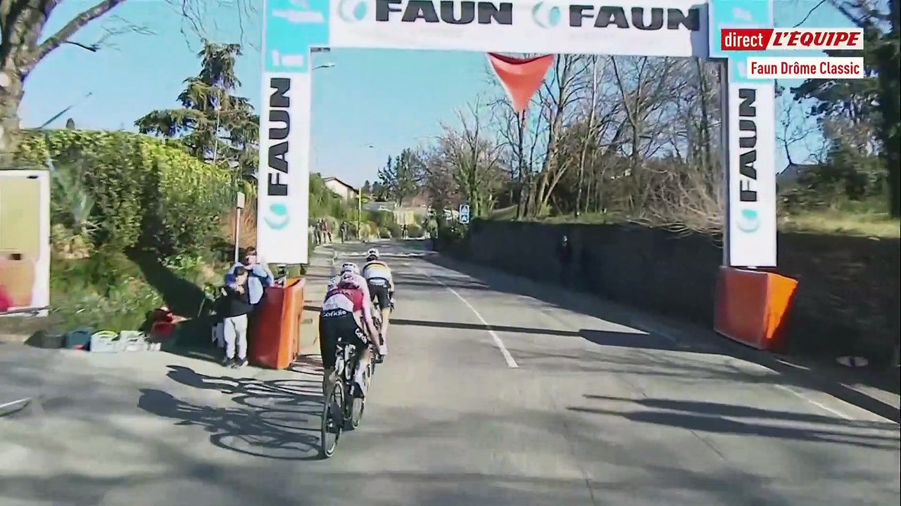 Vingegaard s'impose devant Martin et Cosnefroy - Cyclisme - Faun Drôme Classic