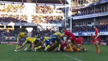 TOP 14 - Essai de Thomas ROZIERE 2 (ASM) - ASM Clermont - USA Perpignan - J19 - Saison 2021/2022