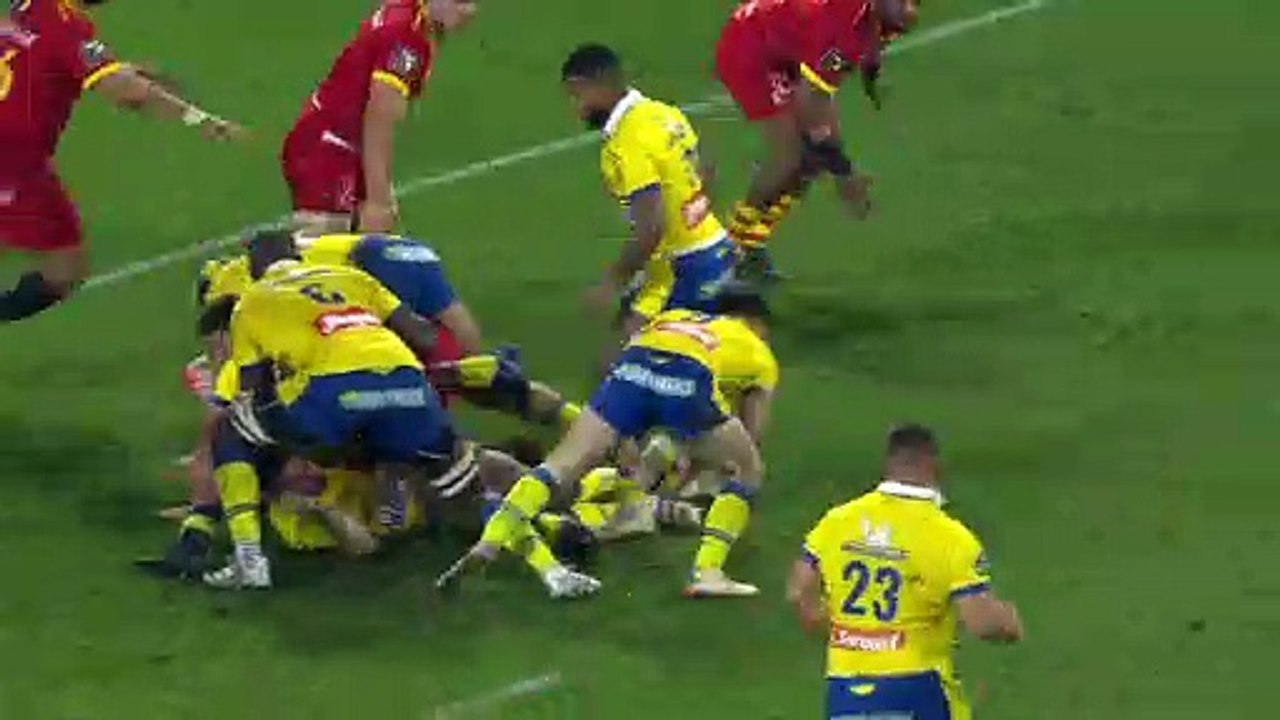 TOP 14 - Essai de George MOALA 2 (ASM) - ASM Clermont - USA Perpignan - J19 - Saison 2021/2022