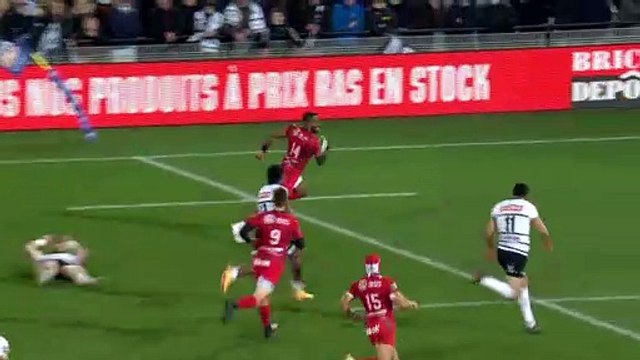 TOP 14 - Essai de Jiuta WAINIQOLO (CAB) - CA Brive - RC Toulon - J19 - Saison 2021/2022